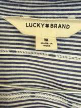Lucky Brand Striped Embroidered Button Down Shirt - Image 2