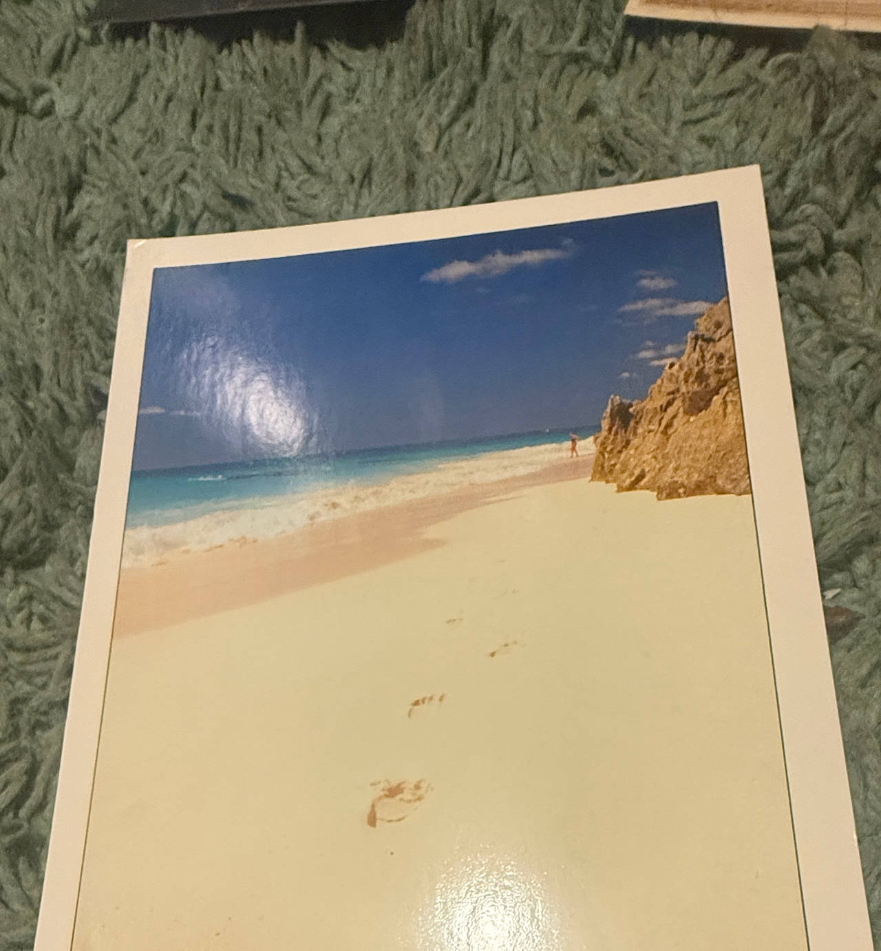 Beach Landscape Art Print