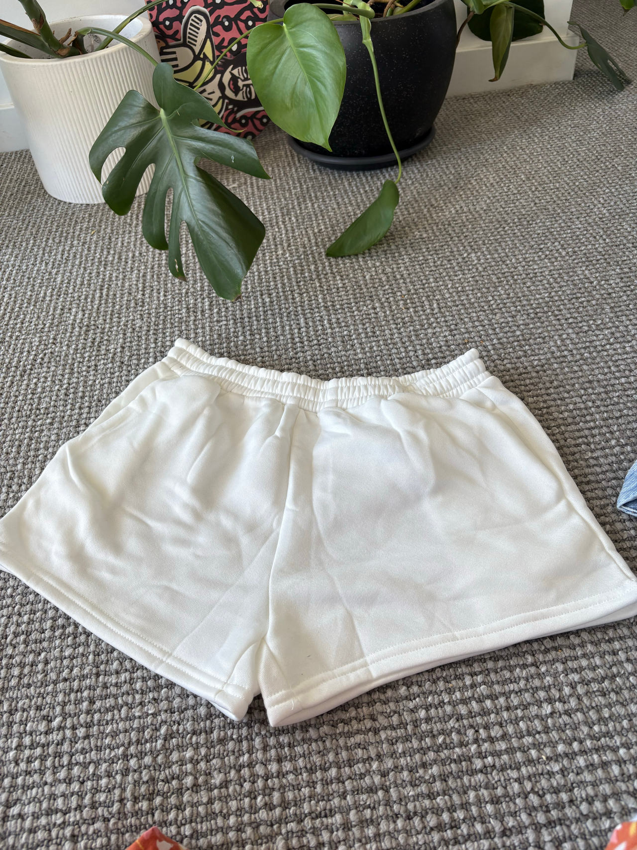 White Athletic Shorts