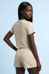 Adidas Women's Essentials training Cropped Tee sz X-Large - Image 5