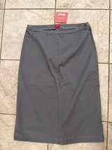 Esprit Grey Stretch Midi Skirt - Image 1
