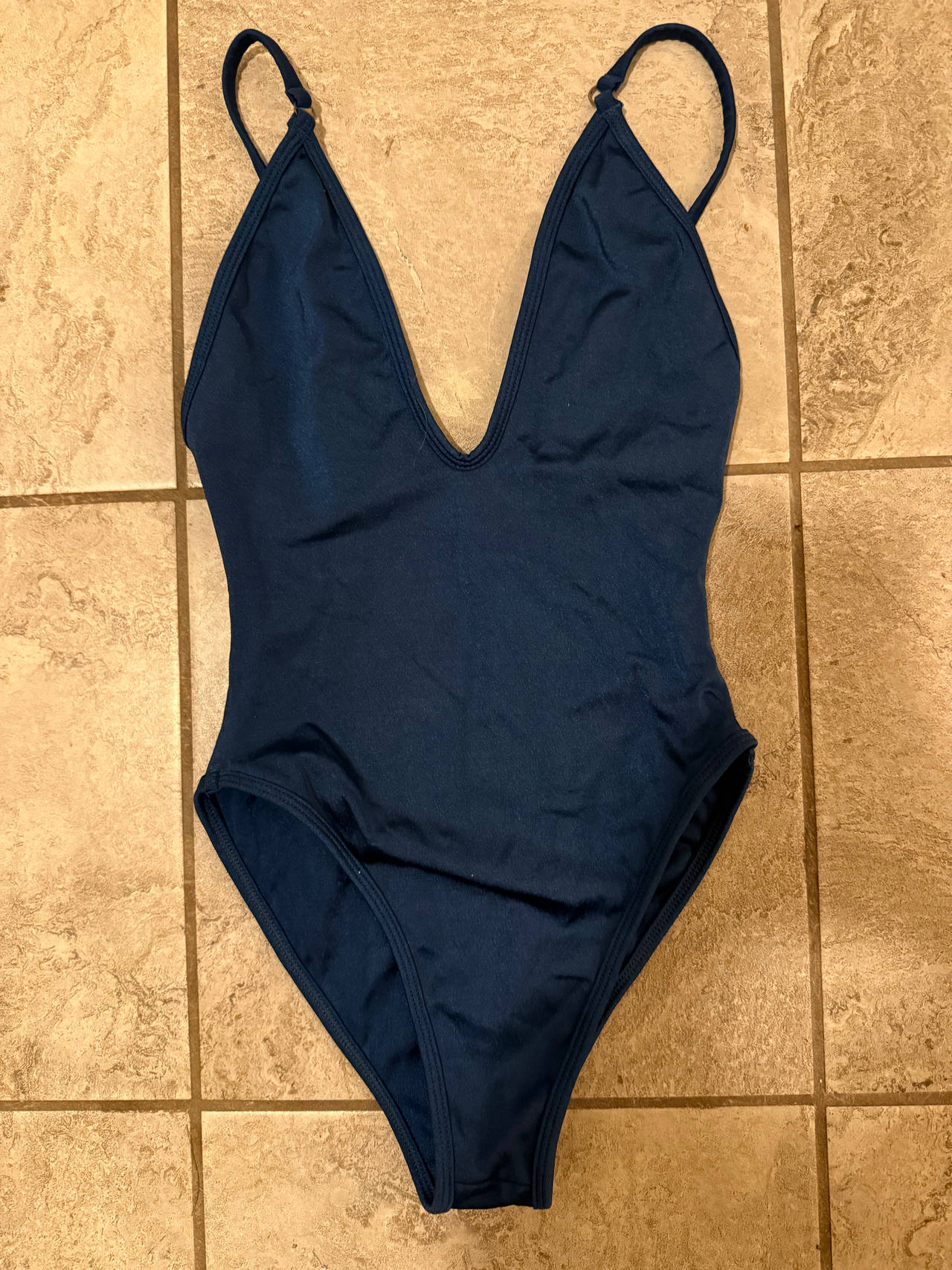 Gooseberry Seaside Navy Blue One-Piece Swimsuit