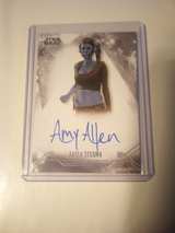 2020 Topps Star Wars Masterwork Amy Allen Aayla Secura Autograph Card - Image 2