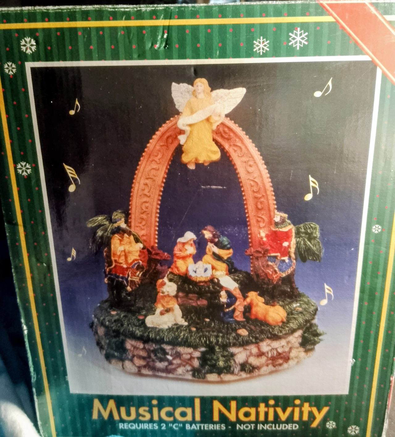Musical Nativity Scene Holiday Decor