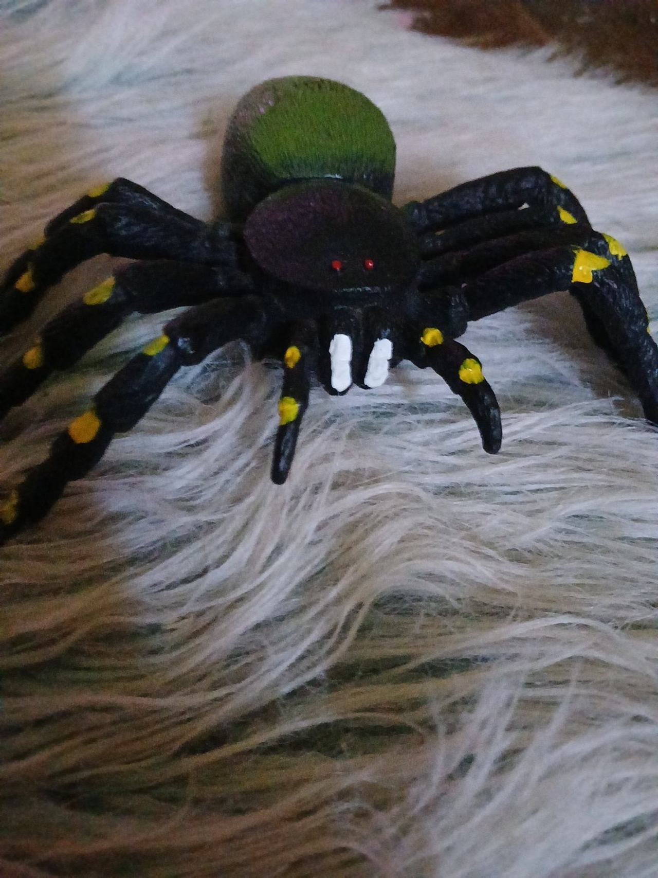 Plastic Spider Toy Figure