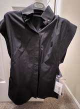 Alexander McQueen Sleeveless Cotton Poplin Shirt - Image 1