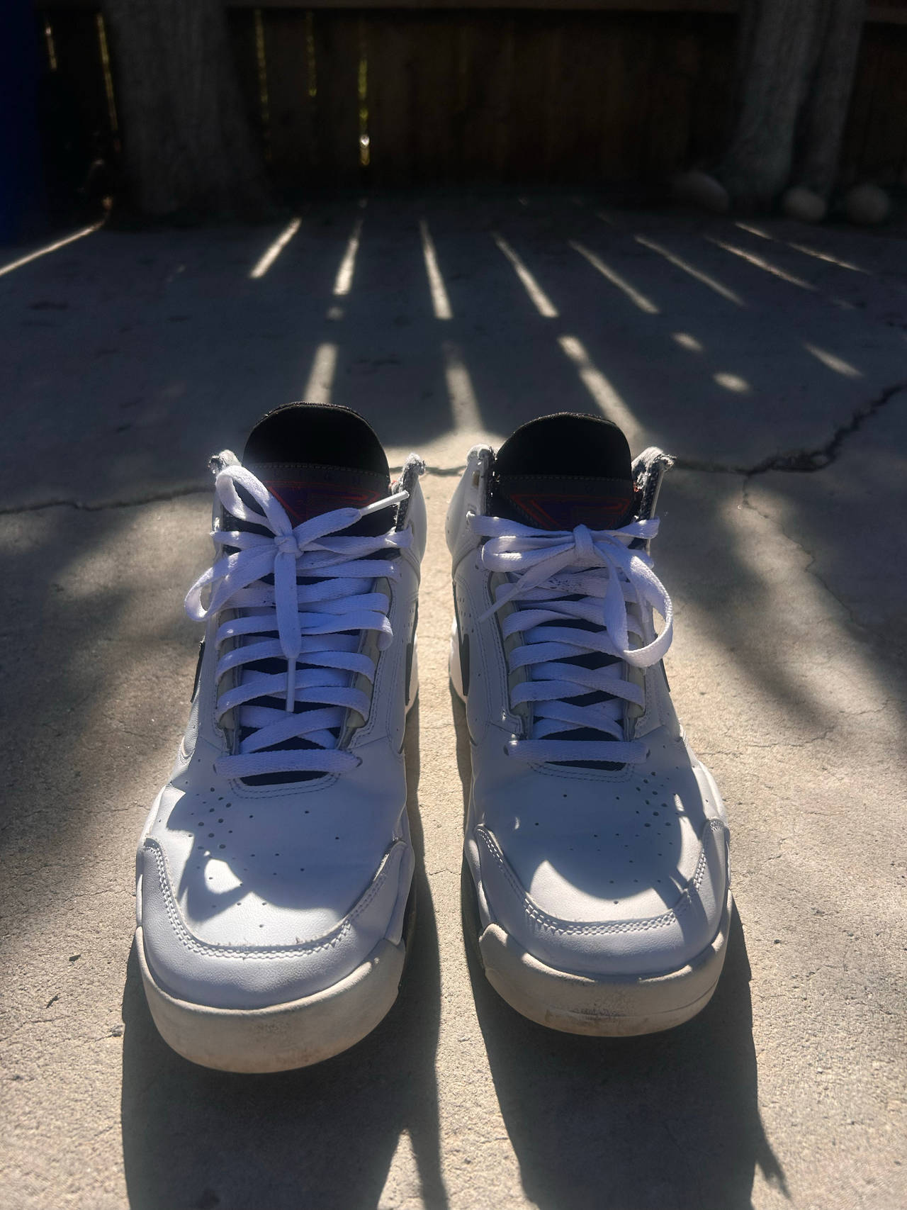 Nike Flight Legacy White Black Red
