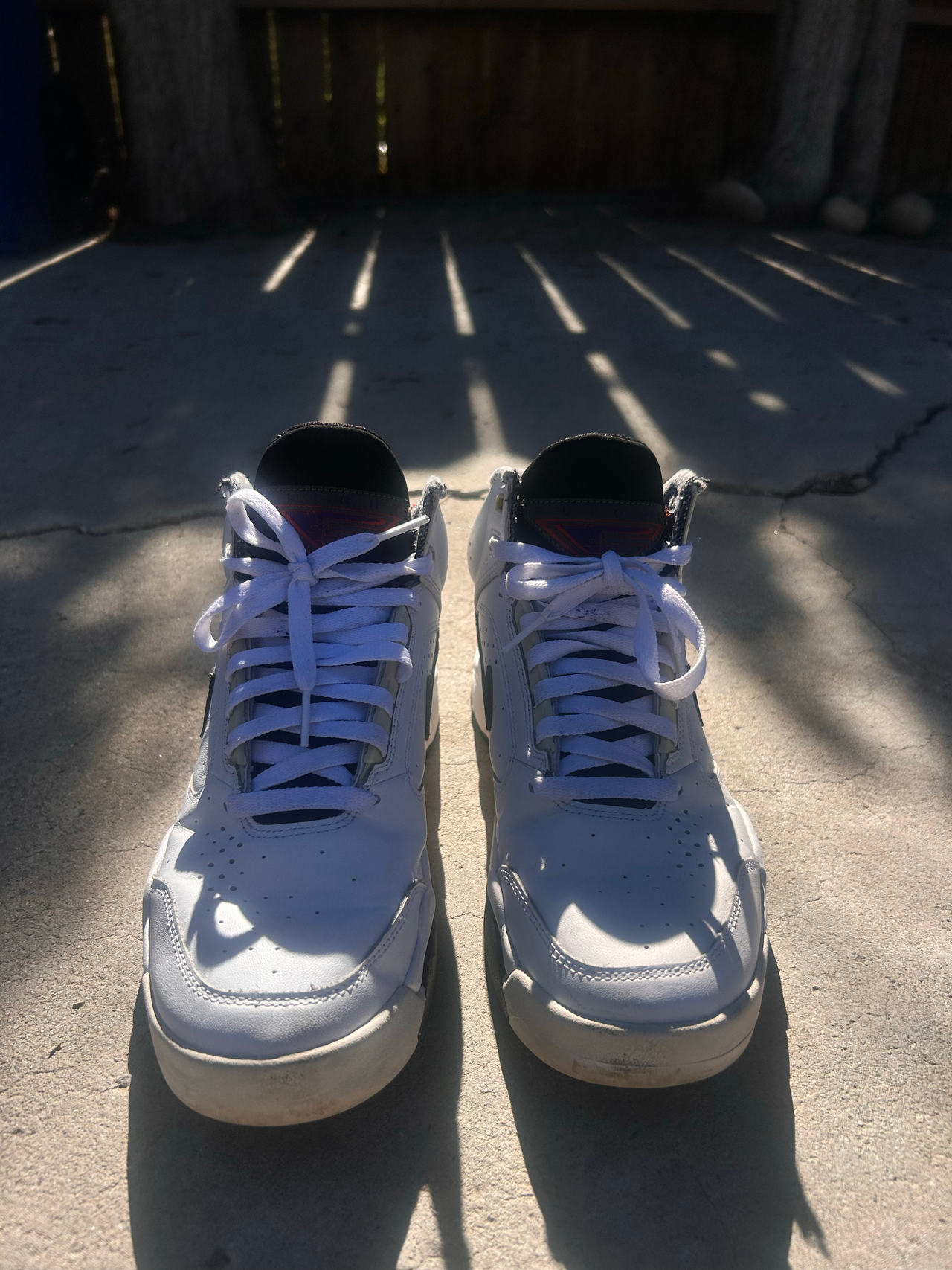 Nike Flight Legacy White Black Red