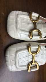 Bibi Lou Croc-Embossed Slingback Heels size 42 - Image 2