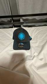 New Era Charlotte FC 9FORTY Trucker Hat Black/Blue - Image 1