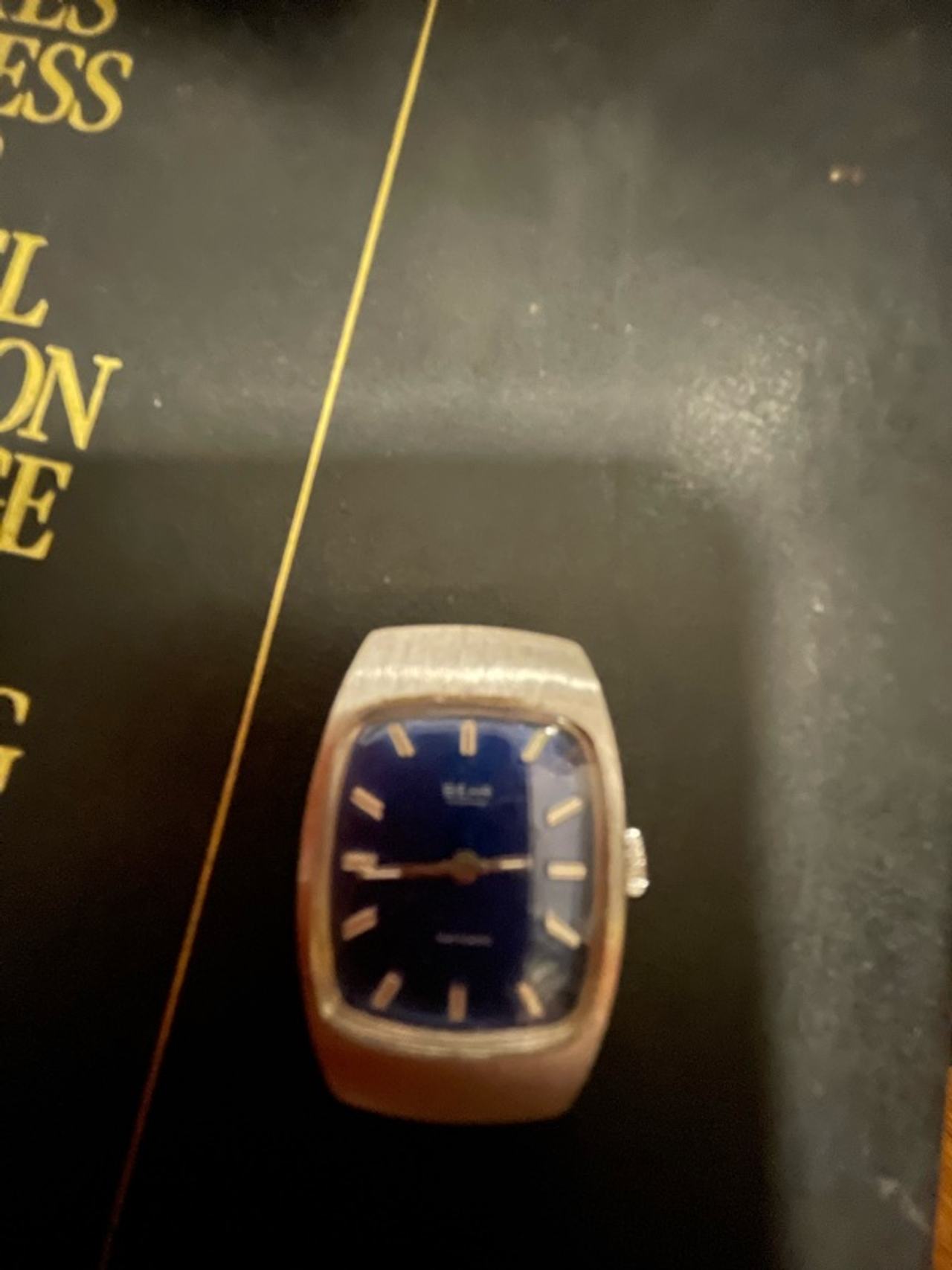 Seiko Vintage Women's Blue Dial Mechanical Watch