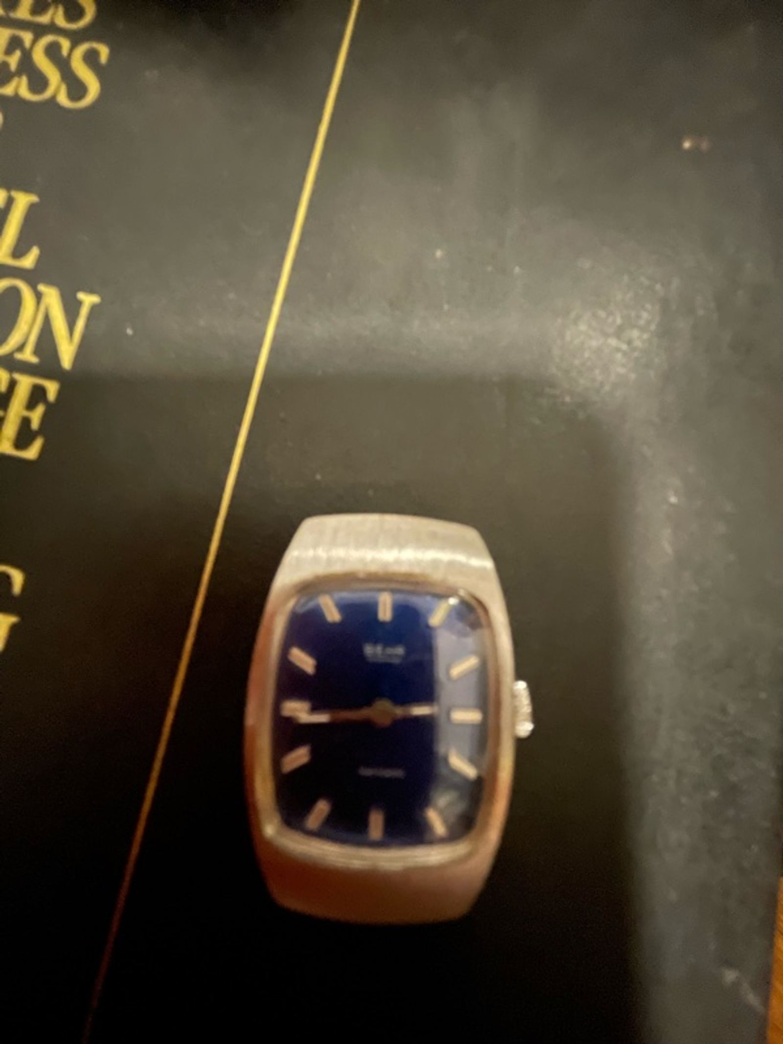 Seiko Vintage Women's Blue Dial Mechanical Watch