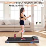BalanceFrom SlimFold Dual-Mode Walking Pad Compact Under-Desk Electric Treadmill - Image 5
