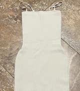 Babaton ribbed stretchy bodycon dress xs - Image 1