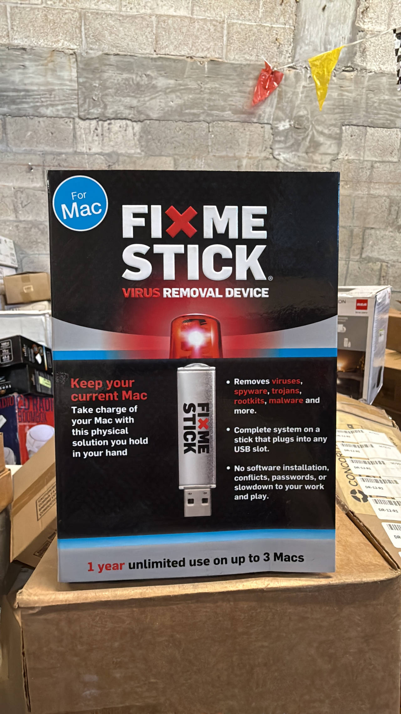 FixMeStick Virus Removal Device for Mac