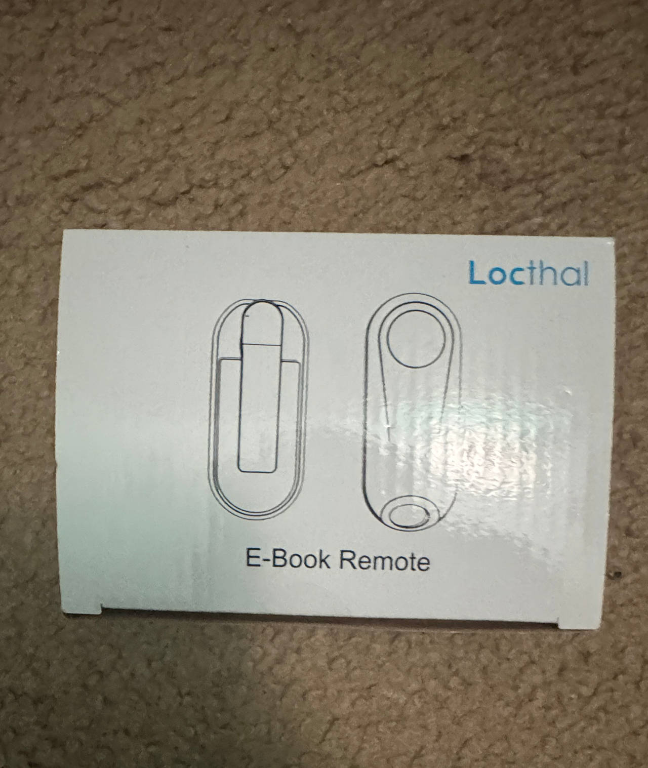 Locthal E-Book Remote Page Turner