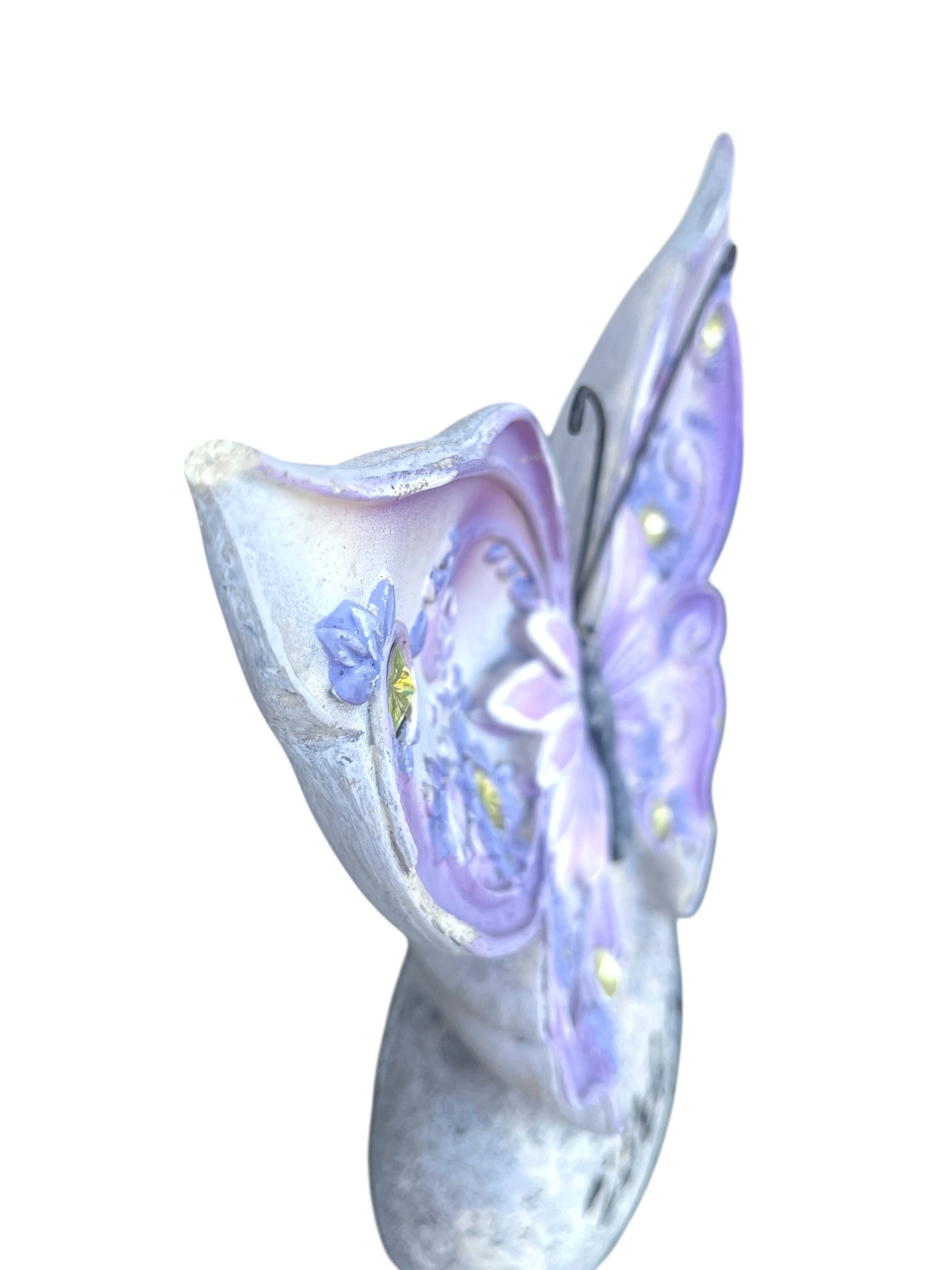 Butterfly Welcome Stone Decor - Image 2