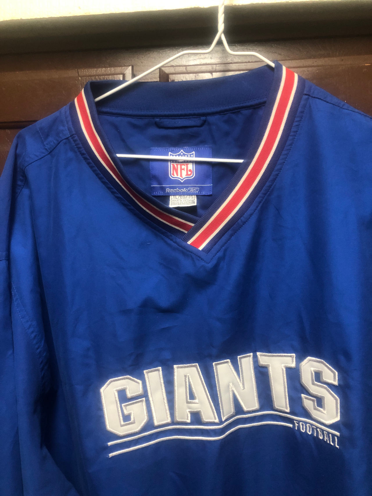 New York Giants NFL Pullover Jacket