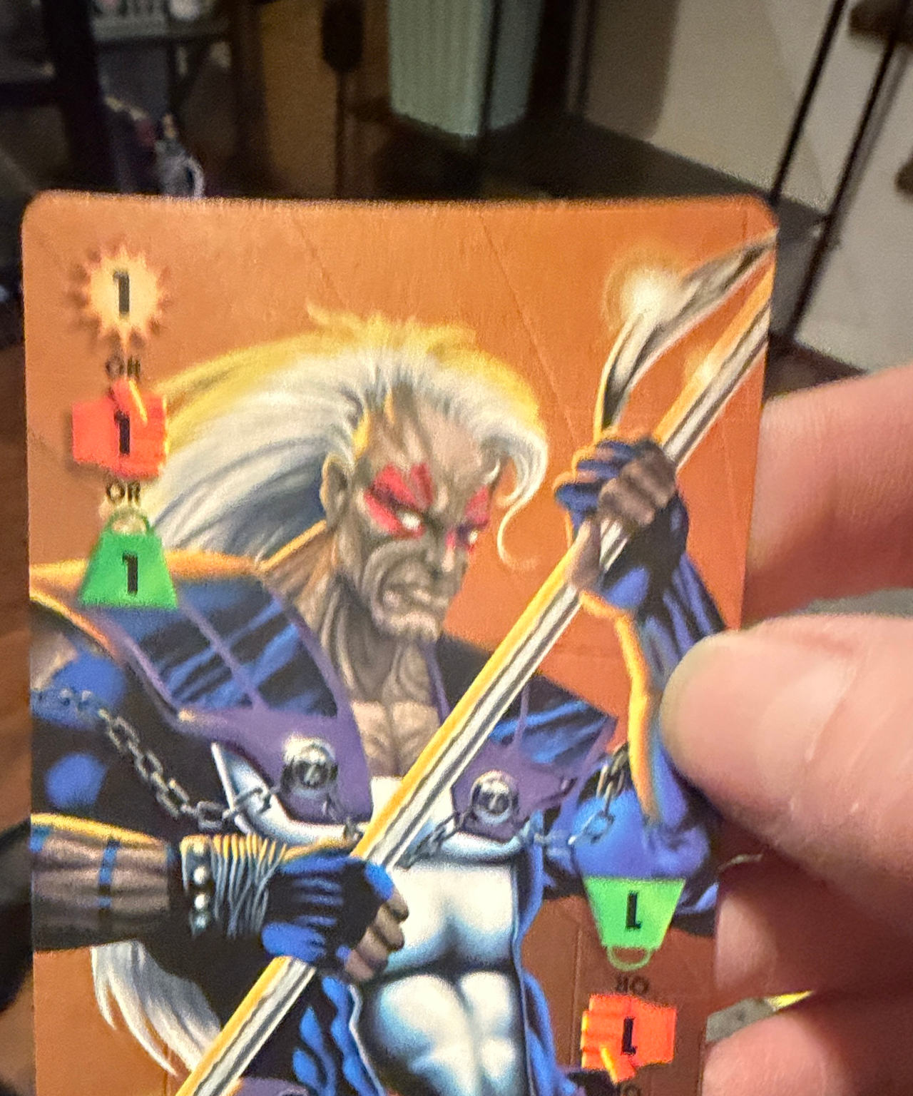 Marvel OverPower Omega Red Hero Card 1995