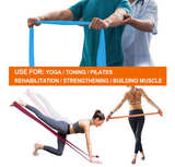 Resistance Bands,Professional Long Non-Latex Elastic Stretch Bands,Exercise Band - Image 7