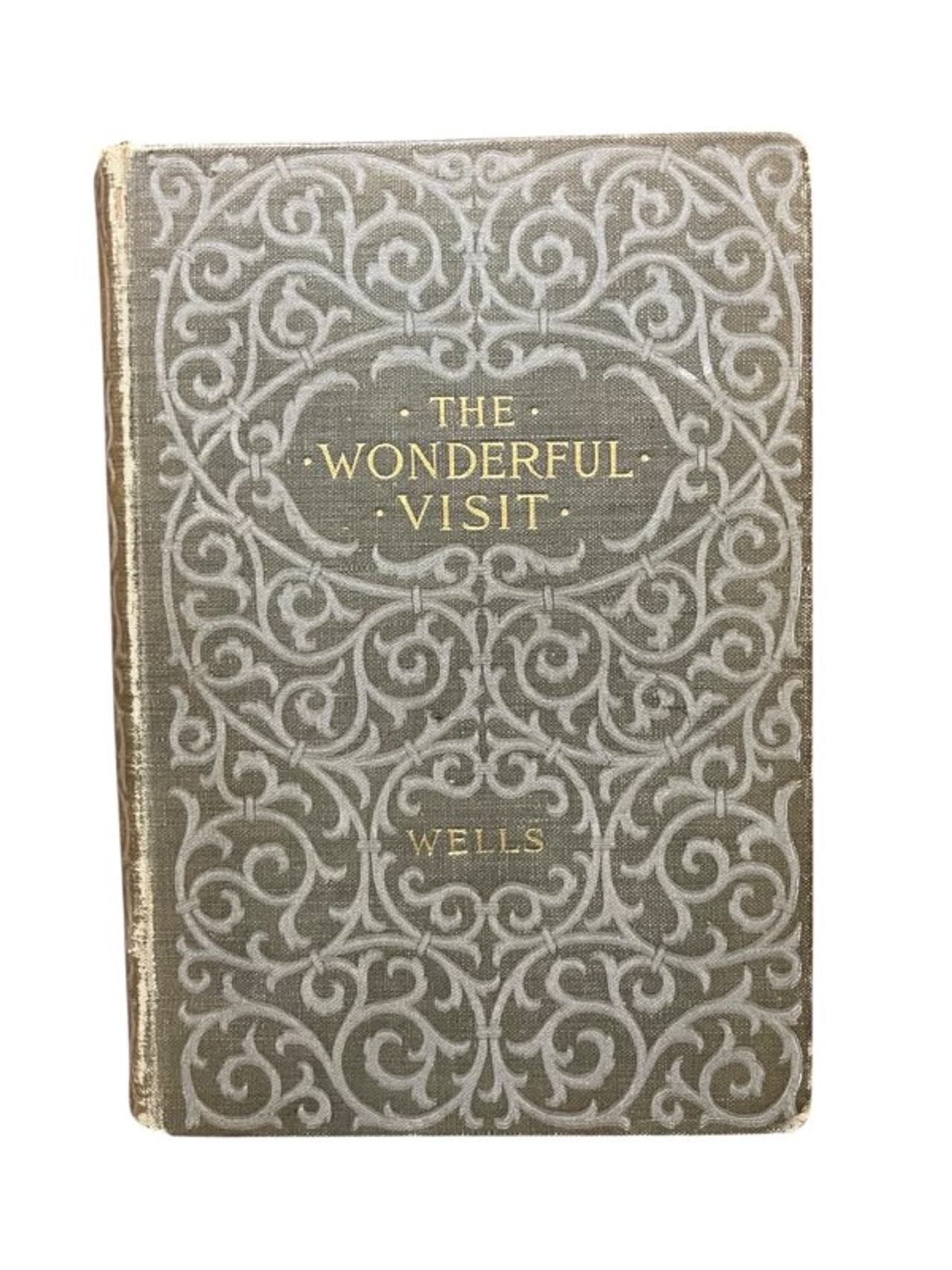 The Wonderful Visit by H. G. Wells Hardcover   Contemporary Fantasy Antique