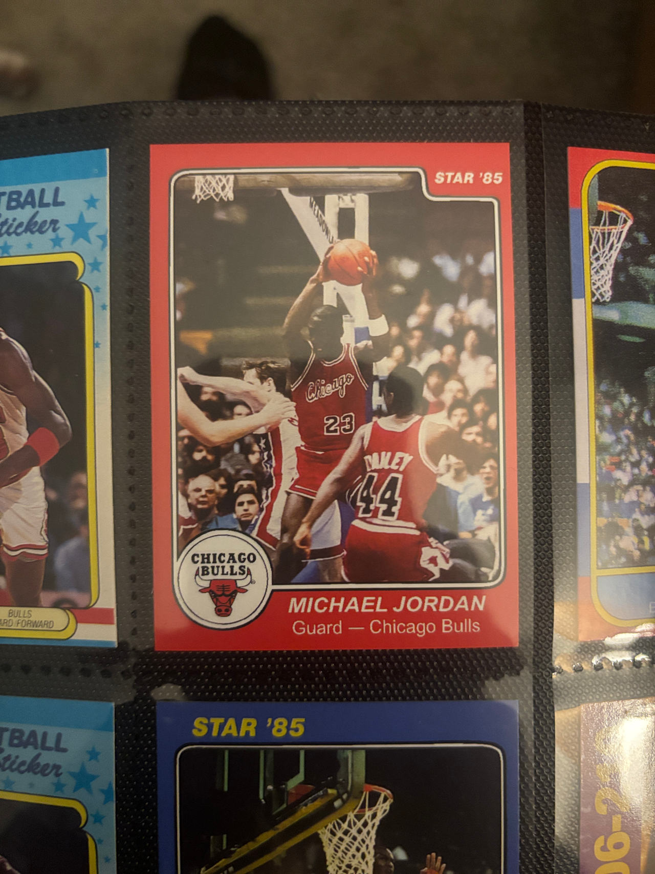 1984-85 Star Michael Jordan #101 Rookie Card