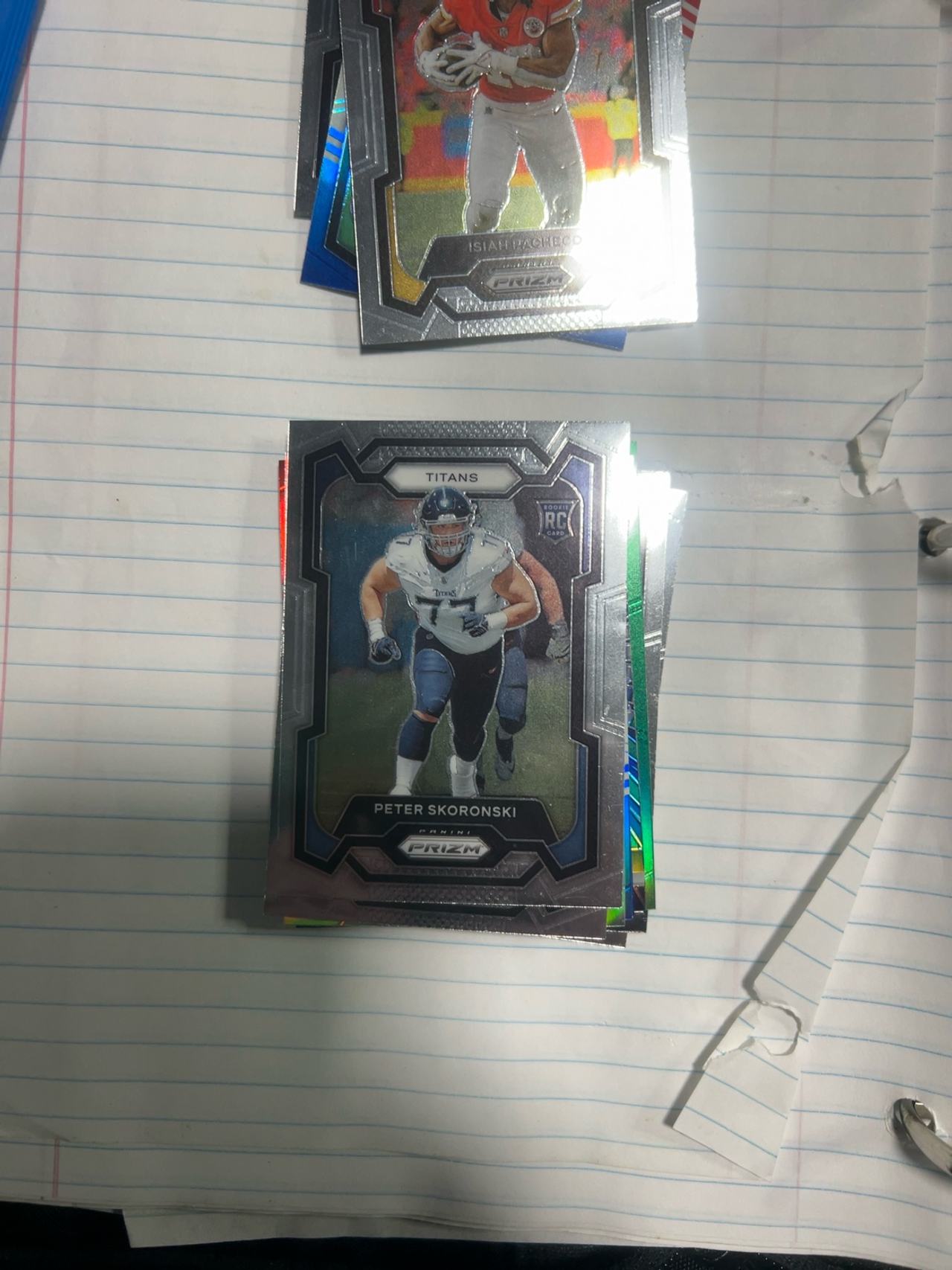 Panini Prizm Peter Skoronski 2023 Rookie Card #395