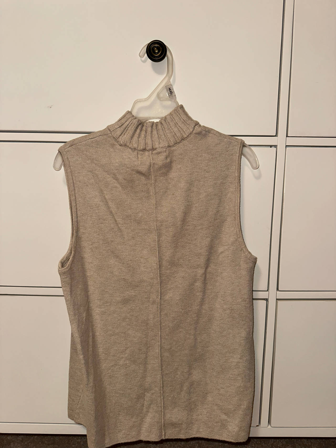 Sleeveless Turtleneck Sweater