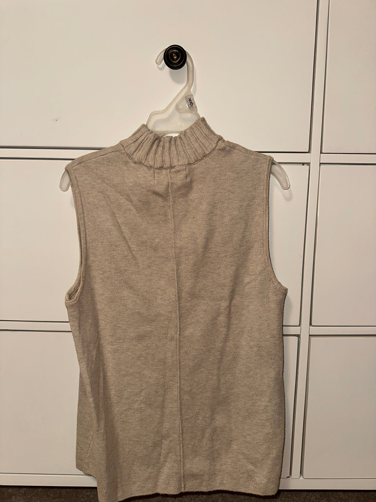 Sleeveless Turtleneck Sweater