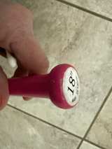 Ballpark Collectibles Dodgers Pink Mini Bat - Image 4
