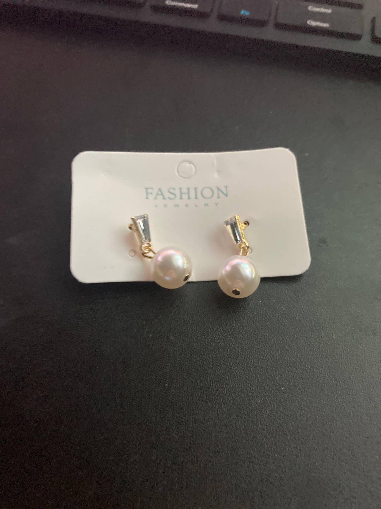 Fashion Jewelry Pearl Drop Earrings