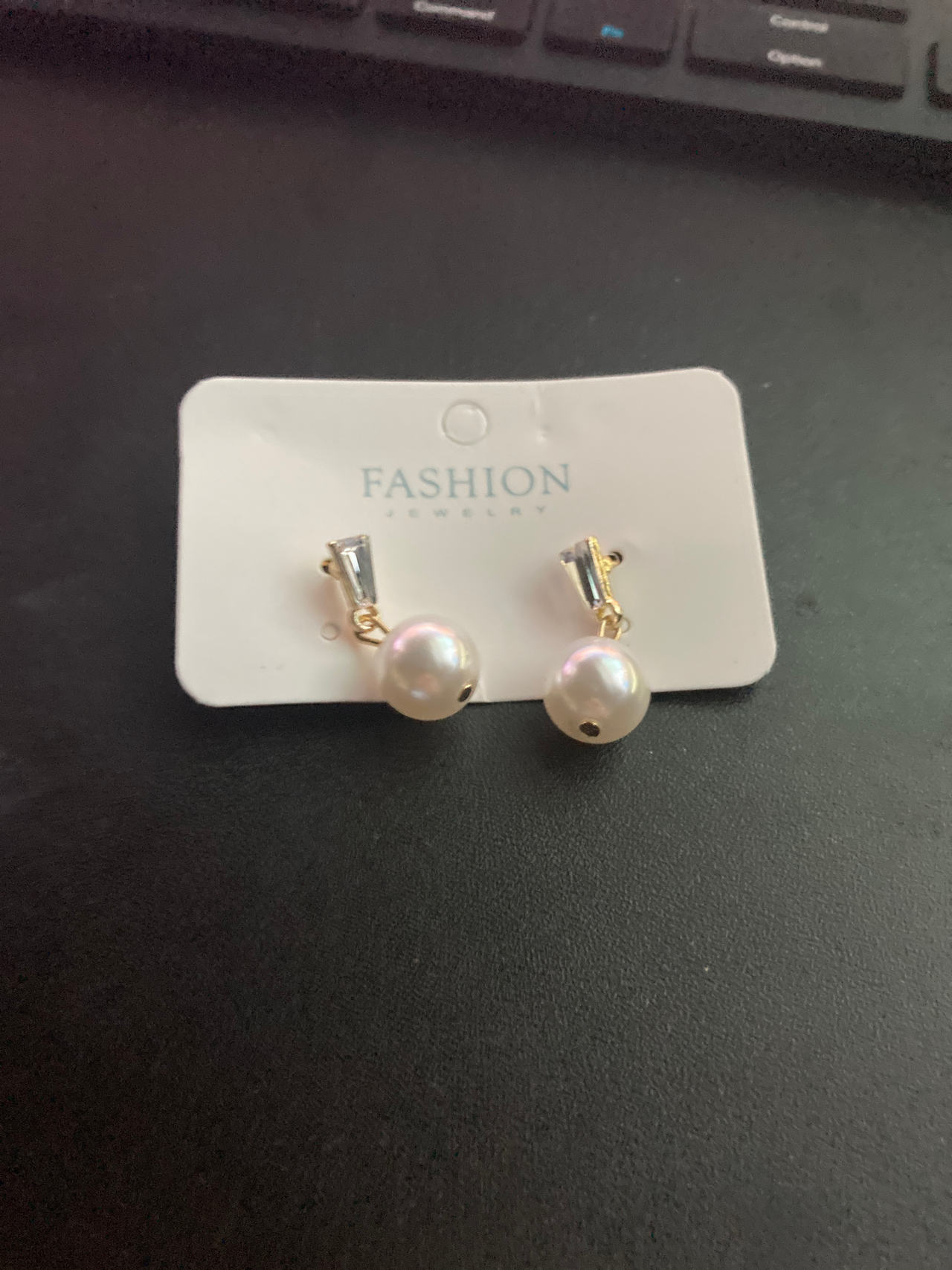 Fashion Jewelry Pearl Drop Earrings