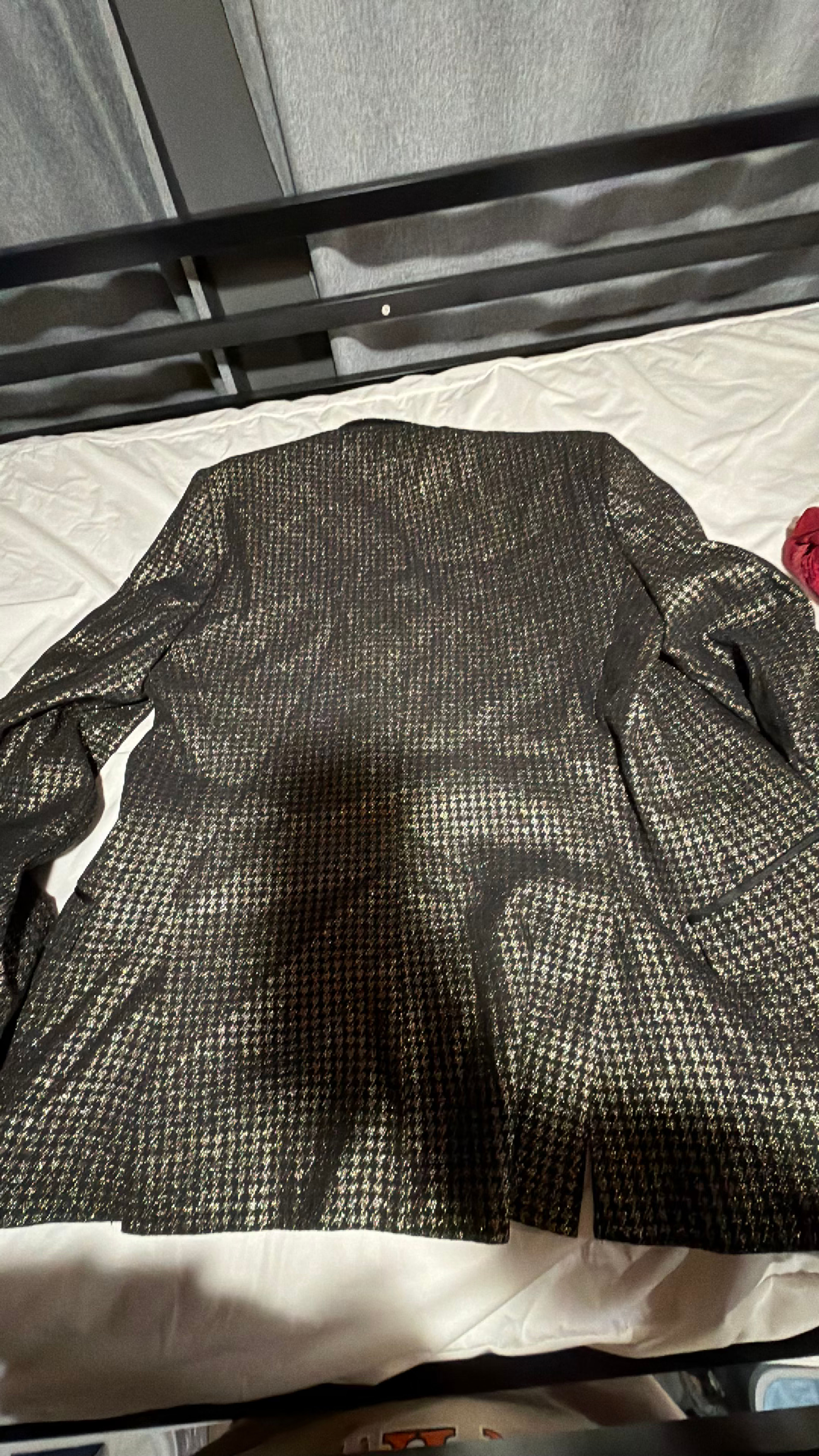 JF Ferrar Black Slim Fit Suit Jacket - Image 3