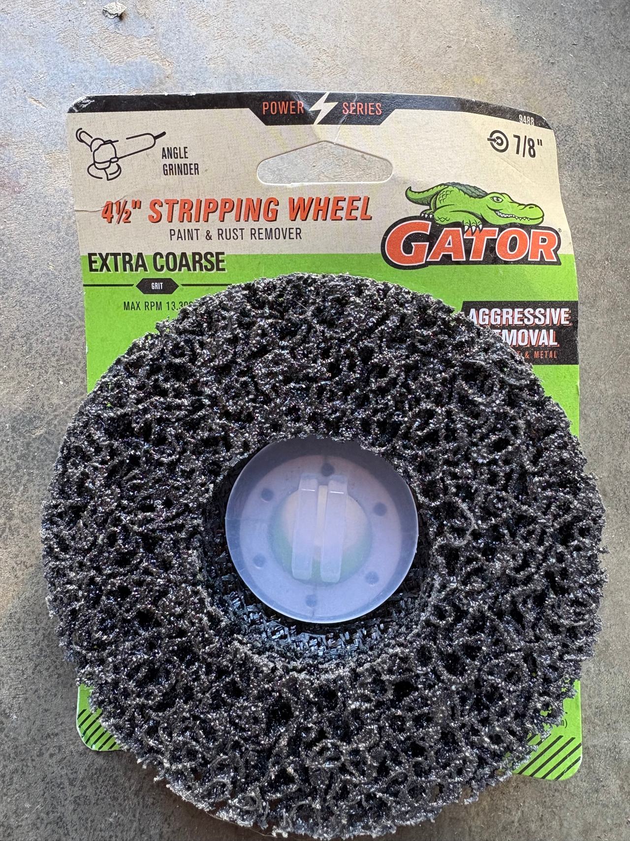 Gator 4-1/2" Stripping Wheel