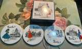 Vintage Berlin City Scenes Coaster Set - Image 2