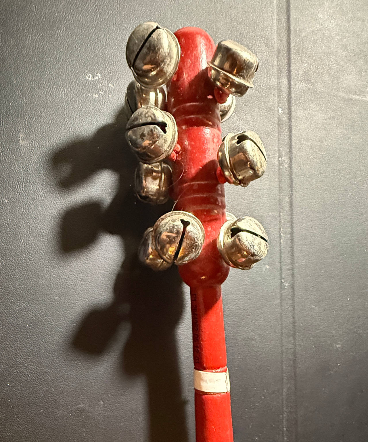 Wooden Sleigh Bell Stick Percussion Instrument