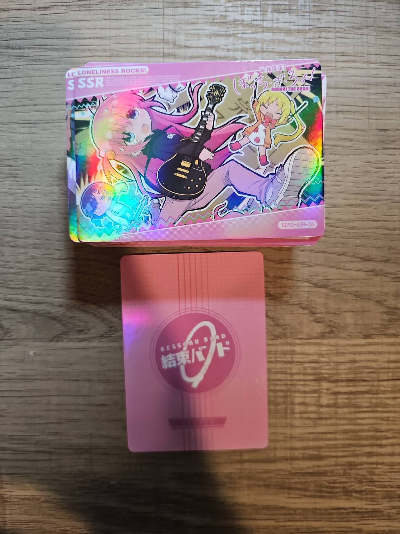 Bocchi the Rock! SSR Holographic Trading Cards Lot of 35