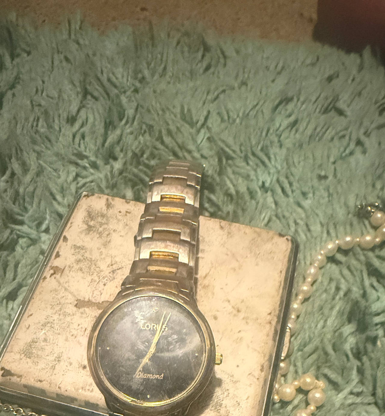 Lorus Diamond Accent Two-Tone Watch