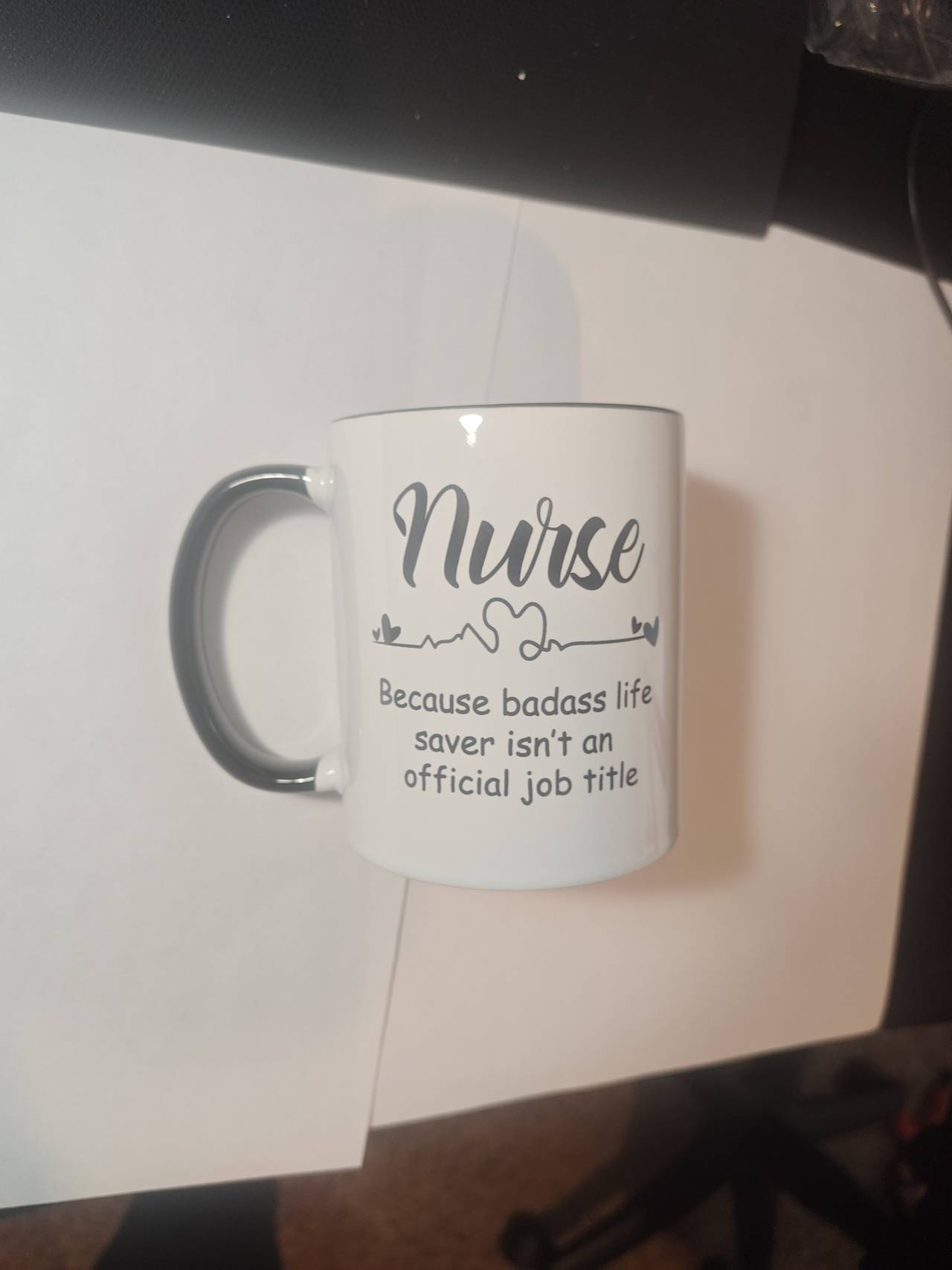Nurse Badass Life Saver Coffee Mug