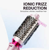 Wavytalk Heatwave Pro Ionic Thermal Brush Set, Dual Voltage 3-Size Heated Grey - Image 6