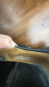 Allen Edmonds Black Leather Wendell Derby Shoes - Image 8