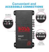 Boss Audio Systems Riot R1002 2-Channel Power Amplifier 200w PEAK - Image 6