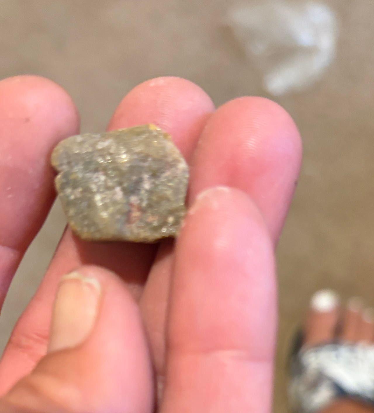 Raw Green Sapphire Stone