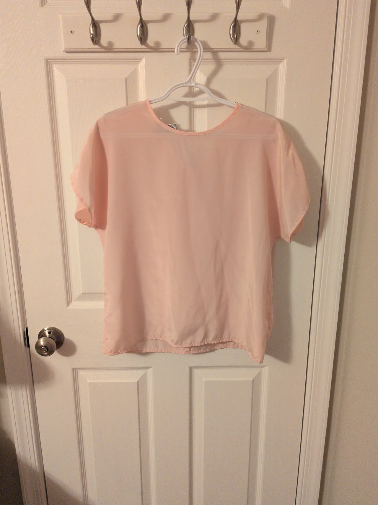 Christie & Jill Vintage Satin Blouse