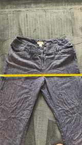 LOFT Linen Blend Straight Leg Pants - Image 3