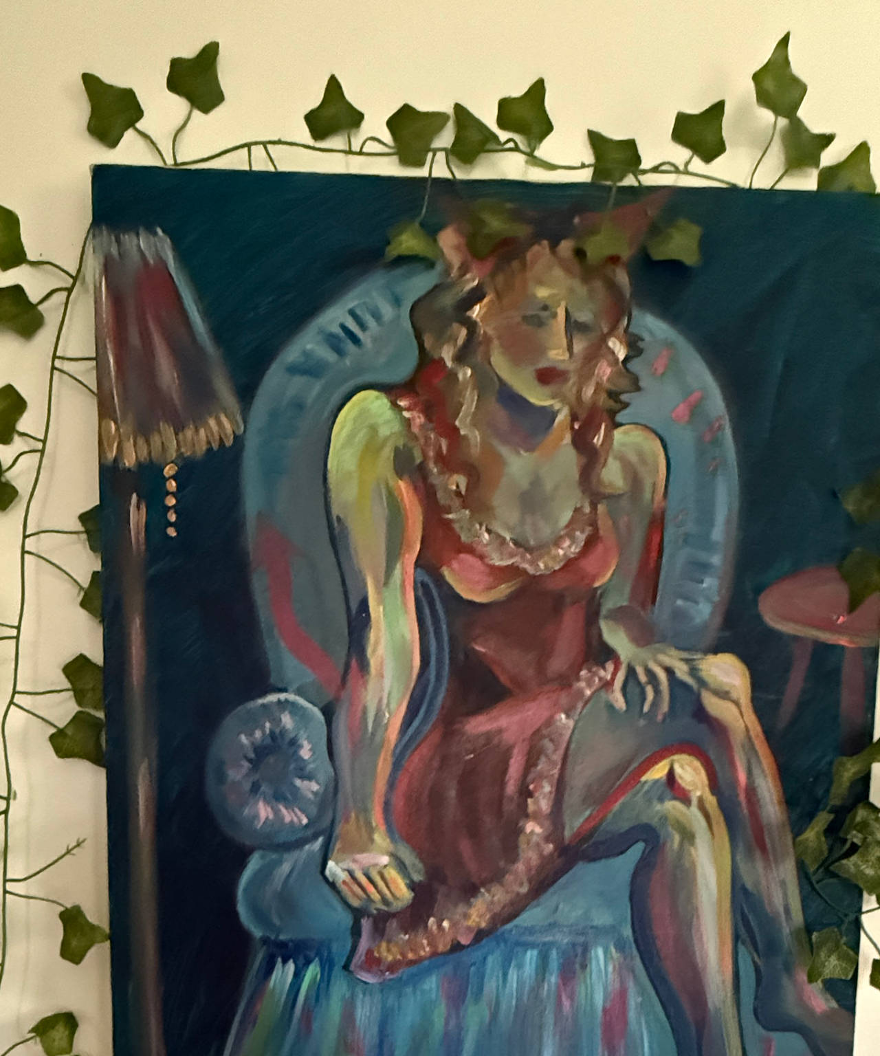 Original Expressionist Portrait Painting