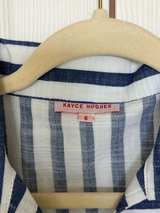 Kayce Hughes Striped Sleeveless Belted Dress size 6 - Image 2