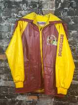 Vintage Washington Redskins Logo 7 Hooded Rain Coat Lined - Image 2