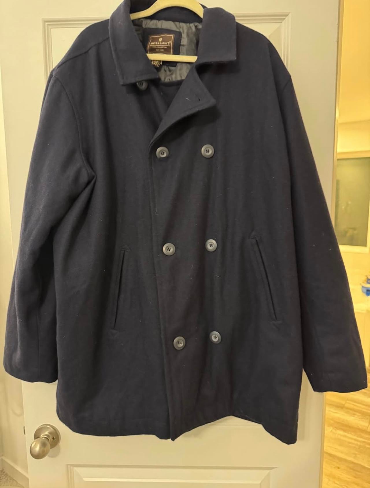 Steve & Barry’s Men's Wool Blend Pea Coat
