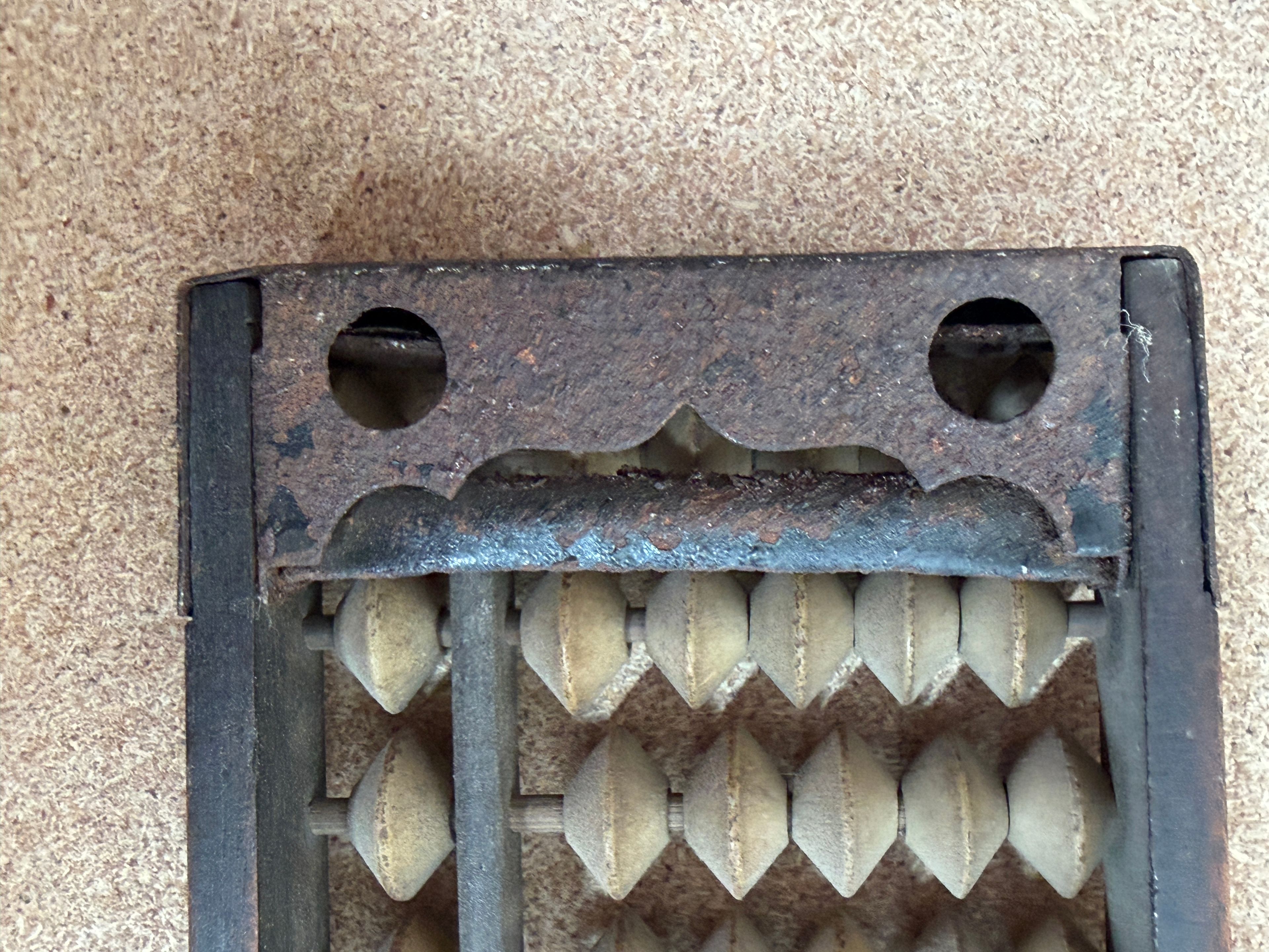 Vintage Korean Wooden Soroban Abacus - Image 3